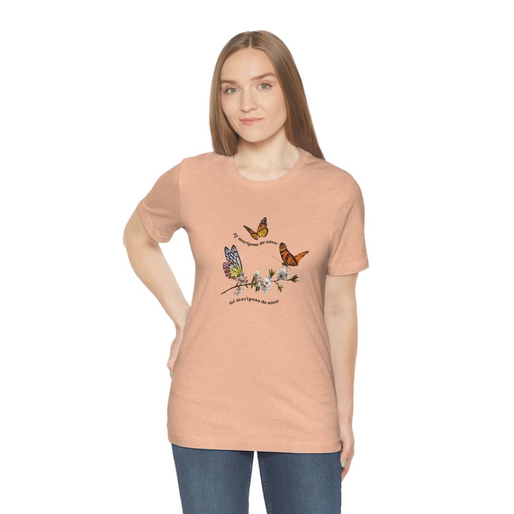 Cottagecore Mi Mariposa Amor butterfly traicionera prairie floral wildflower tee
